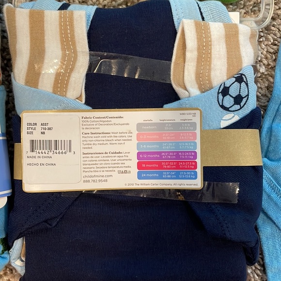 Baby Boy Bundle (sleep & play and onesies) - Picture 7 of 8